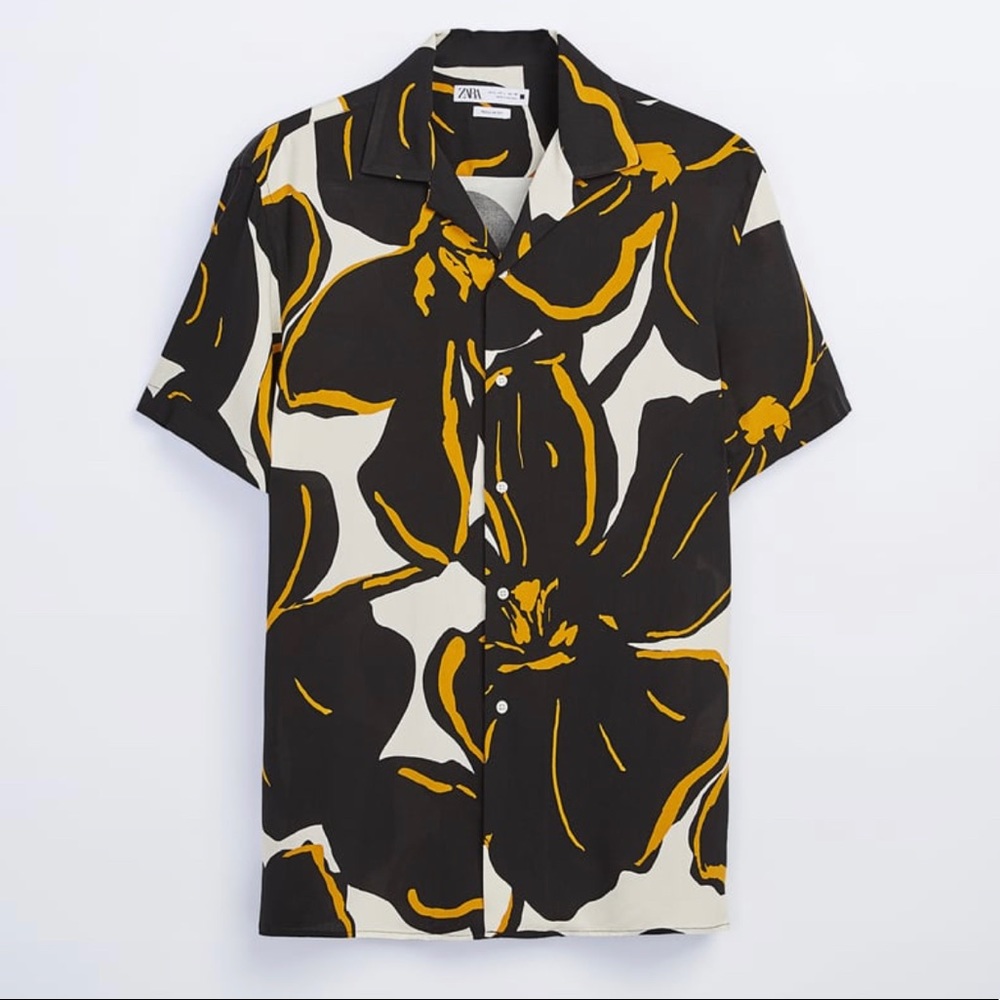 NWT Zara Men’s Relaxed Fit Shirt